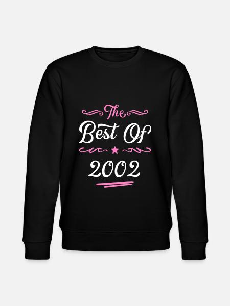 2002 best of - Stanley/Stella CHANGER Unisex Organic Sweatshirt - black