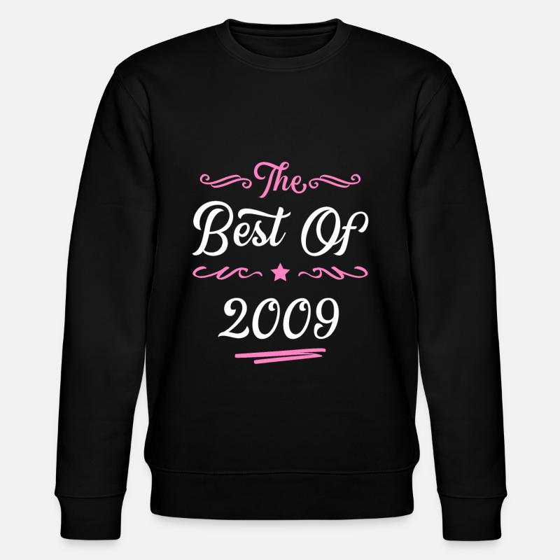 2009 best of - Stanley/Stella Unisex Bio-Sweatshirt CHANGER  - Schwarz