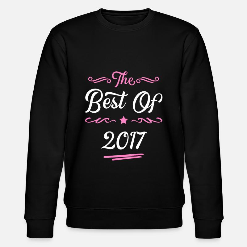 2017 best of - Stanley/Stella Unisex Bio-Sweatshirt CHANGER  - Schwarz