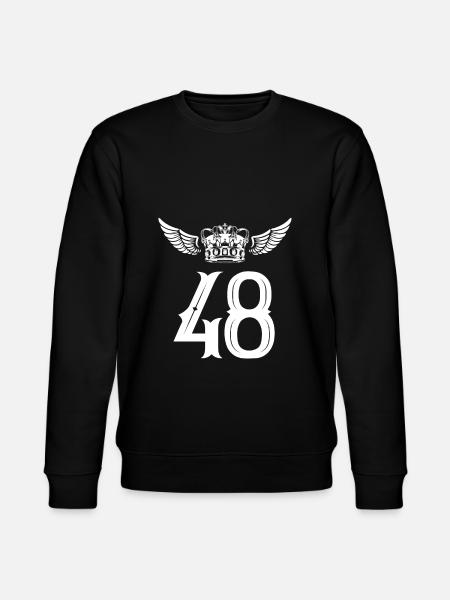 48 Couronne numérique - Sweat bio CHANGER Stanley/Stella Unisexe - noir