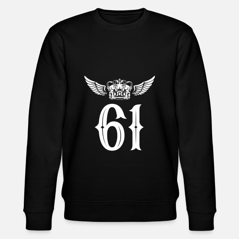 61 Couronne numérique - Sweat bio CHANGER Stanley/Stella Unisexe - noir