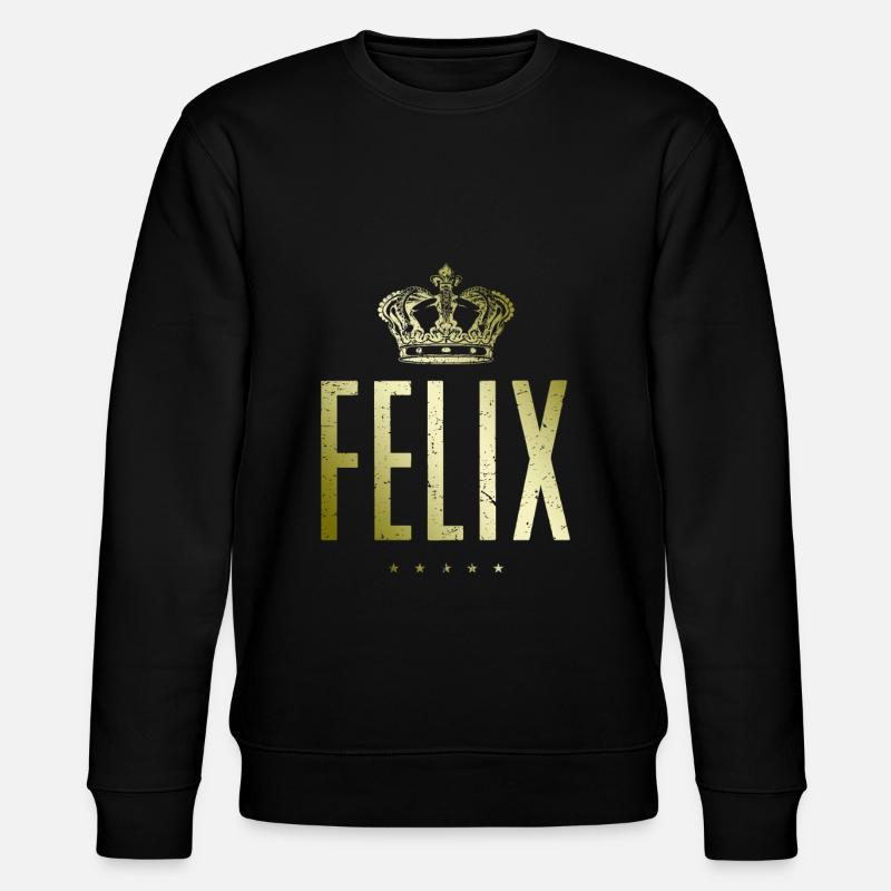 Felix - Stanley/Stella Unisex Bio-Sweatshirt CHANGER  - Schwarz