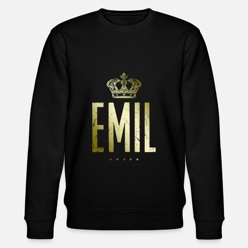 Emil - Sweat bio CHANGER Stanley/Stella Unisexe - noir