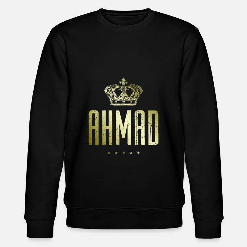 Ahmad - Stanley/Stella Unisex Bio-Sweatshirt CHANGER  - Schwarz