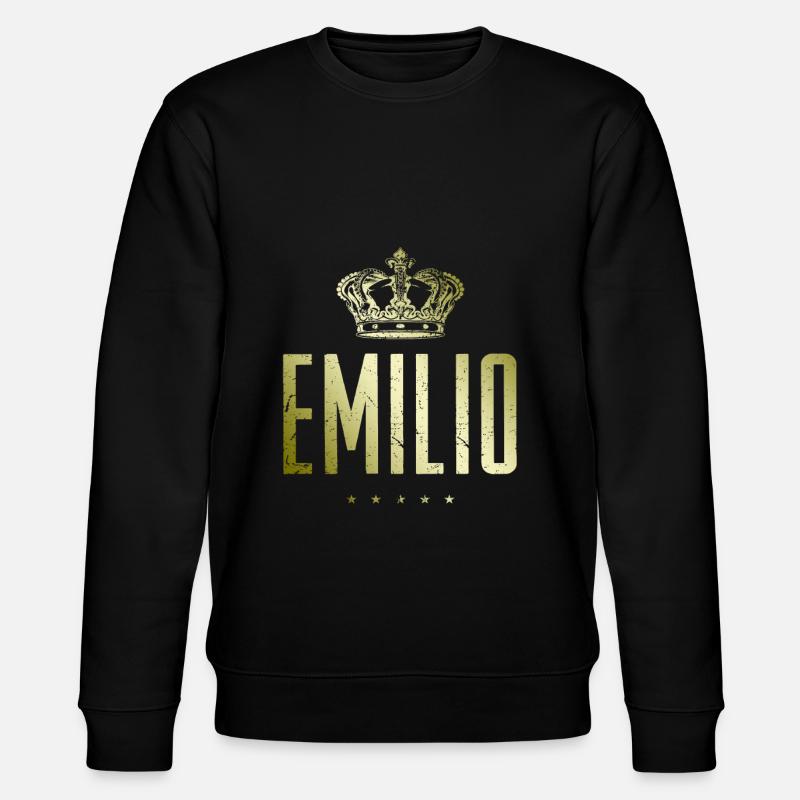 Emilio - Stanley/Stella Unisex Bio-Sweatshirt CHANGER  - Schwarz
