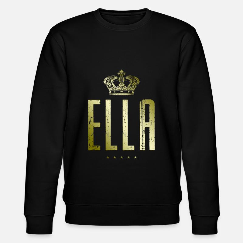 Ella - Stanley/Stella Unisex Bio-Sweatshirt CHANGER  - Schwarz