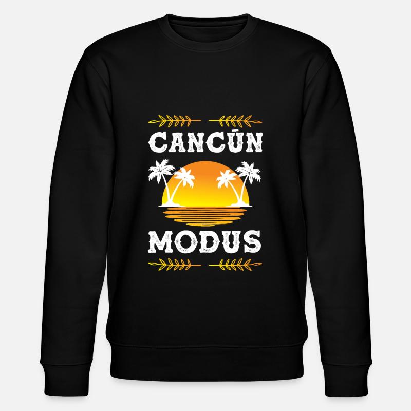 Cancun Modus - Stanley/Stella Unisex Bio-Sweatshirt CHANGER  - Schwarz