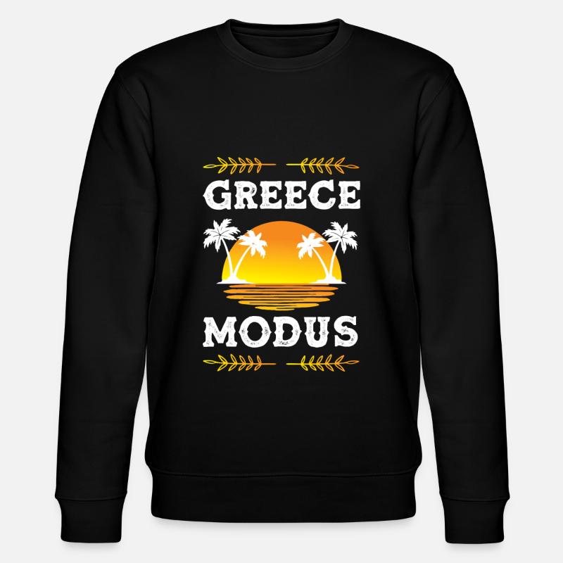 Mode Grèce - Sweat bio CHANGER Stanley/Stella Unisexe - noir