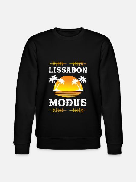 Lisbon Mode - Stanley/Stella CHANGER Unisex Organic Sweatshirt - black