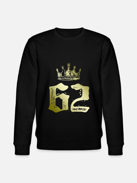 62 Couronne numérique - Sweat bio CHANGER Stanley/Stella Unisexe - noir
