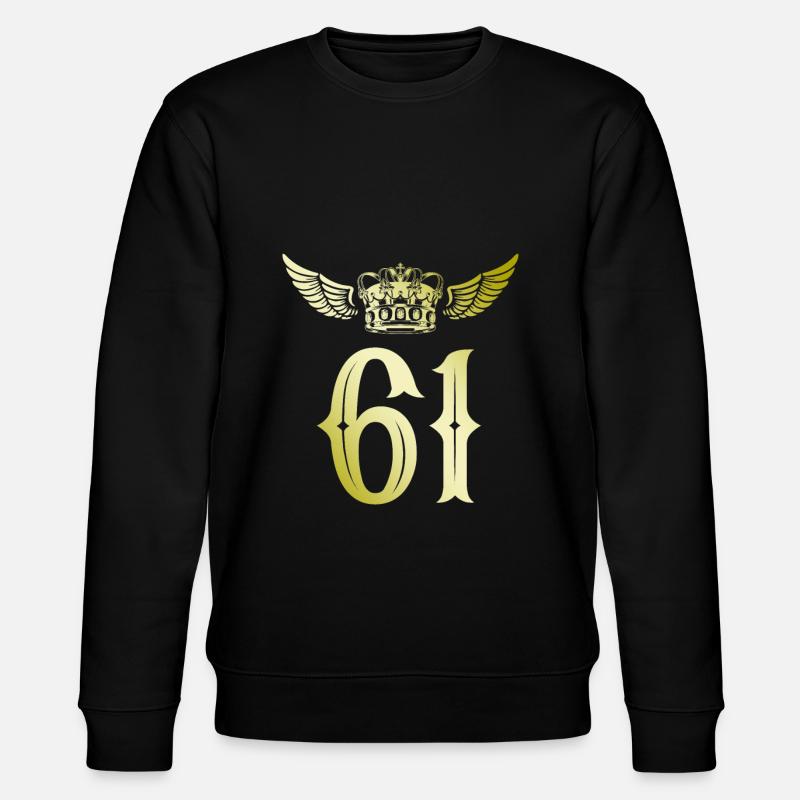 61 Couronne numérique - Sweat bio CHANGER Stanley/Stella Unisexe - noir