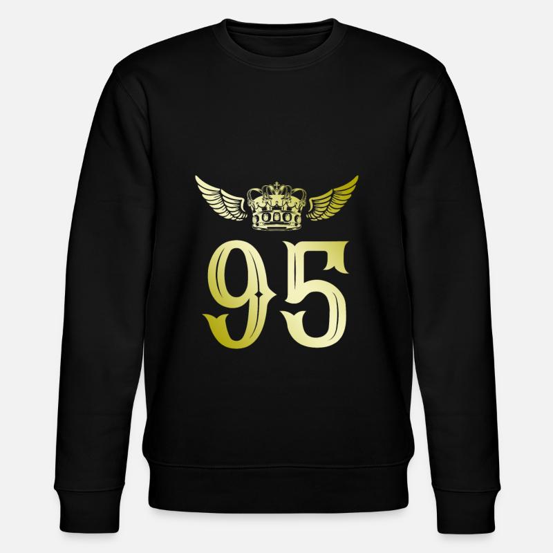 95 Couronne numérique - Sweat bio CHANGER Stanley/Stella Unisexe - noir