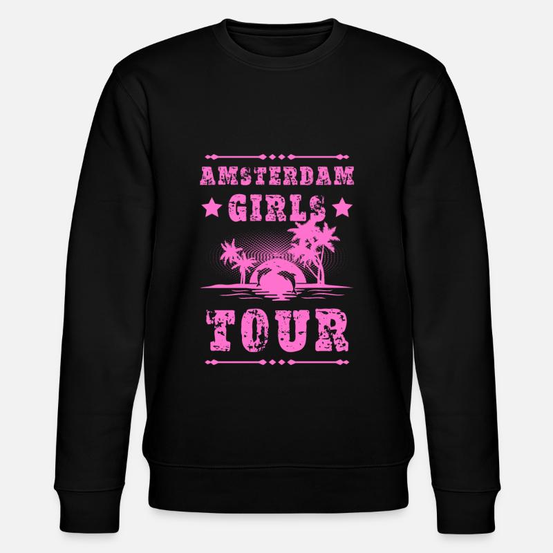 Visite des filles d’Amsterdam - Sweat bio CHANGER Stanley/Stella Unisexe - noir