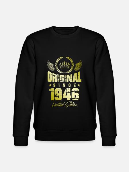 Édition limitée 1946 - Sweat bio CHANGER Stanley/Stella Unisexe - noir