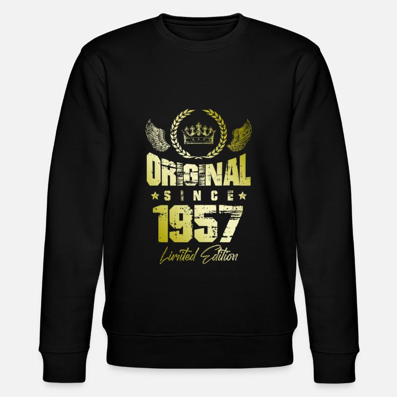 Édition limitée 1957 - Sweat bio CHANGER Stanley/Stella Unisexe - noir
