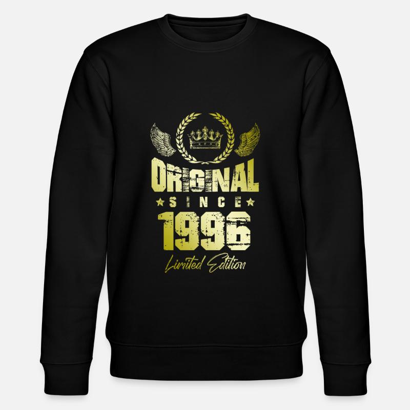 1996 limited edition - Stanley/Stella CHANGER Unisex Organic Sweatshirt - black