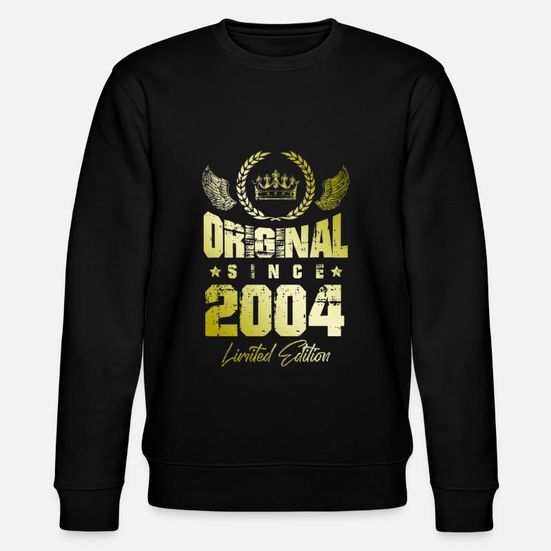 2004 limited edition - Stanley/Stella Unisex Bio-Sweatshirt CHANGER  - Schwarz