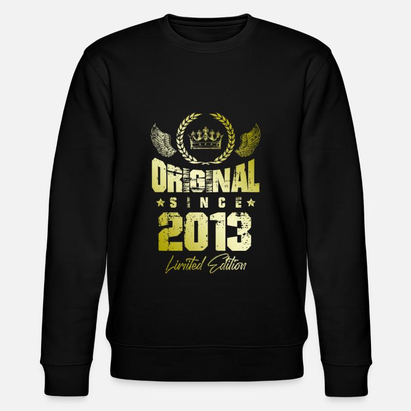 2013 limited edition - Stanley/Stella Unisex Bio-Sweatshirt CHANGER  - Schwarz