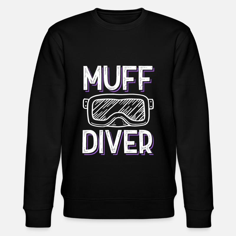 diver - Stanley/Stella CHANGER Unisex Organic Sweatshirt - black