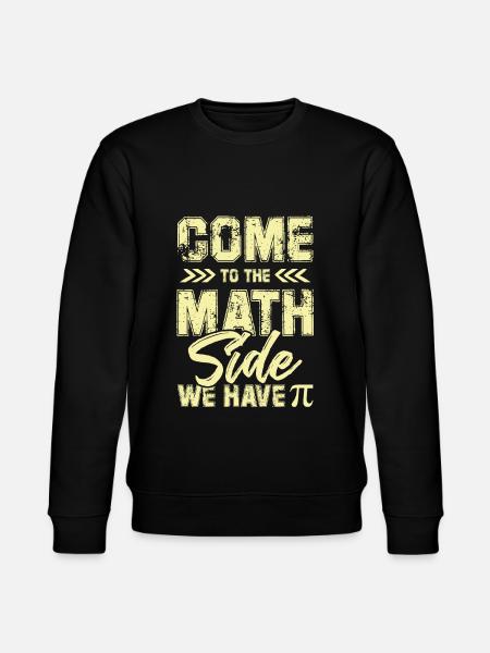 Spruch mathematik - Stanley/Stella CHANGER Unisex Organic Sweatshirt - black