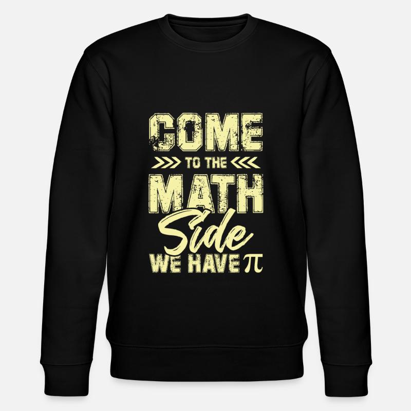 spruch mathematik - Stanley/Stella Unisex Bio-Sweatshirt CHANGER  - Schwarz