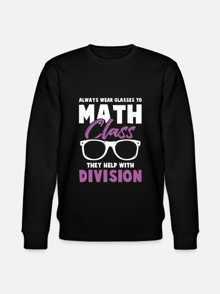 mathematics class - Stanley/Stella CHANGER Unisex Organic Sweatshirt - black