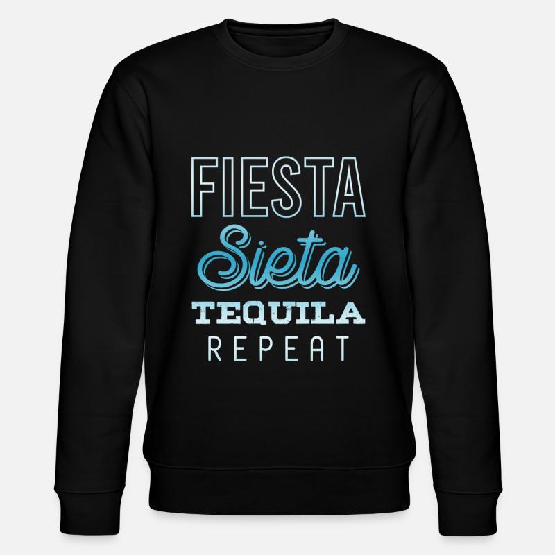 fiesta sieta tequila répéter - Sweat bio CHANGER Stanley/Stella Unisexe - noir