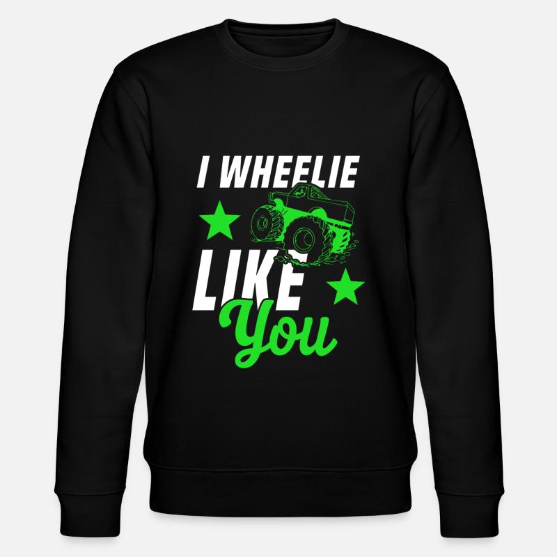 roue de camion - Sweat bio CHANGER Stanley/Stella Unisexe - noir