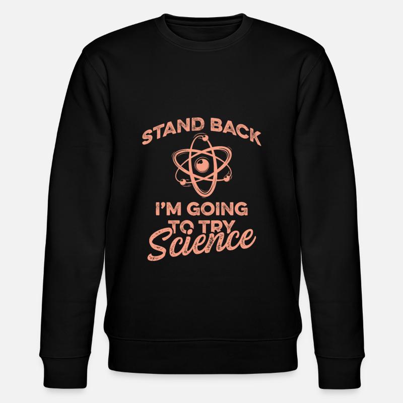 atome scientifique - Sweat bio CHANGER Stanley/Stella Unisexe - noir