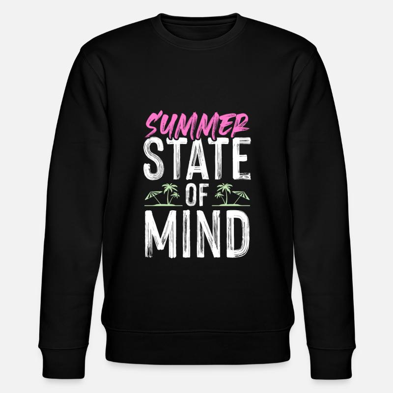 summer summer - Stanley/Stella CHANGER Unisex Organic Sweatshirt - black