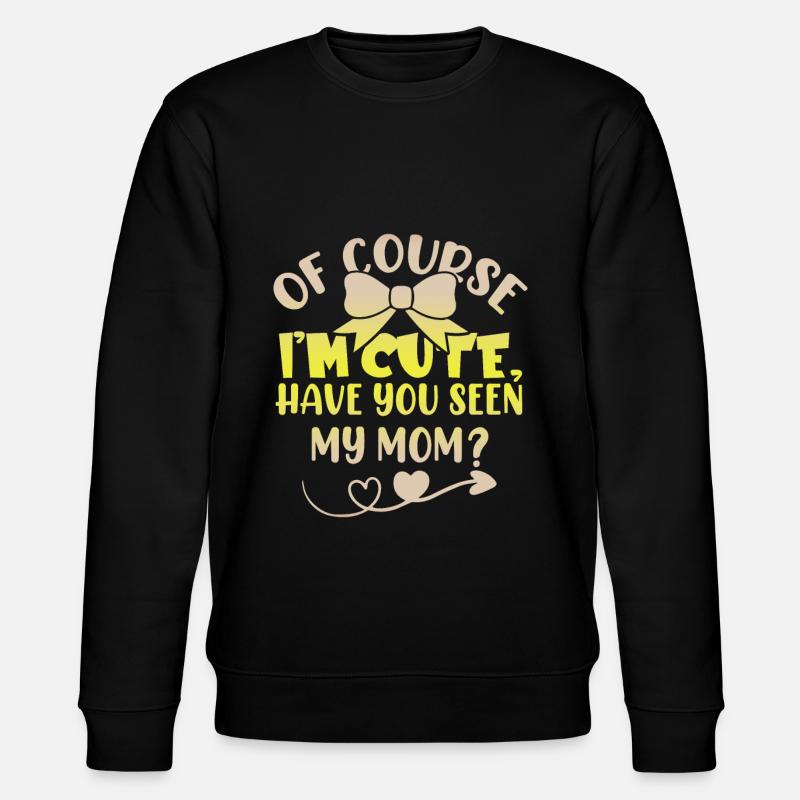 maman bébé - Sweat bio CHANGER Stanley/Stella Unisexe - noir