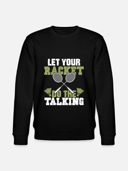 badminton badminton badminton - Stanley/Stella CHANGER Unisex Organic Sweatshirt - black