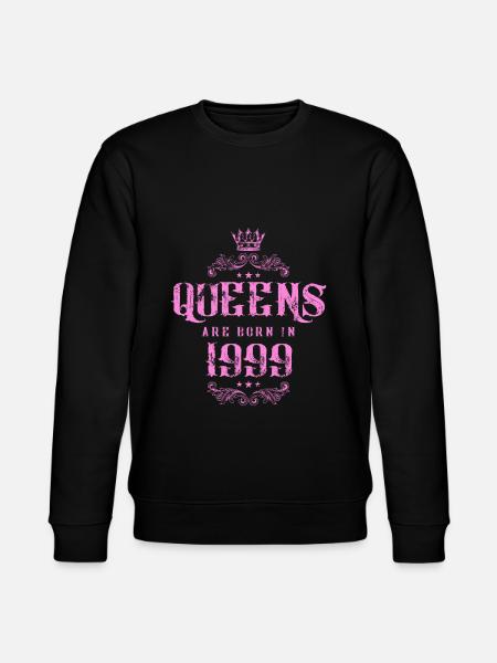 born in 1999 - Stanley/Stella CHANGER Unisex Organic Sweatshirt - black
