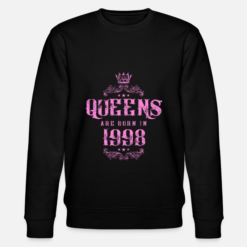 born in 1998 - Stanley/Stella CHANGER Unisex Organic Sweatshirt - black