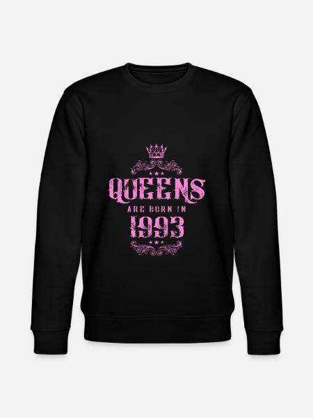 born in 1993 - Stanley/Stella CHANGER Unisex Organic Sweatshirt - black