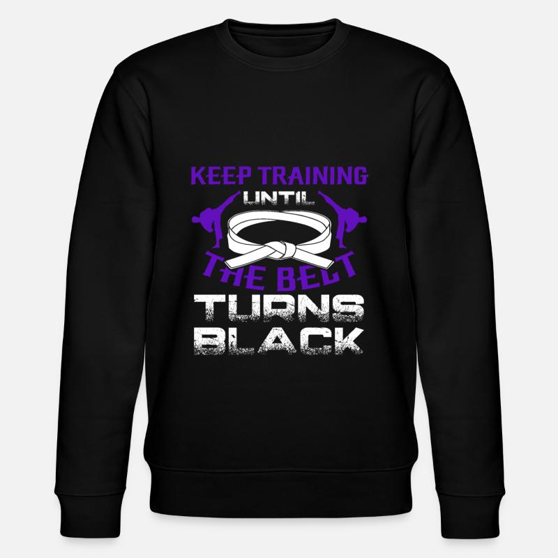 Taekwondo training - Stanley/Stella CHANGER Unisex Organic Sweatshirt - black