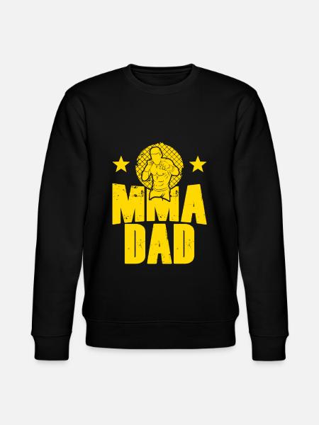 mma dad papa - Stanley/Stella Unisex Bio-Sweatshirt CHANGER  - Schwarz