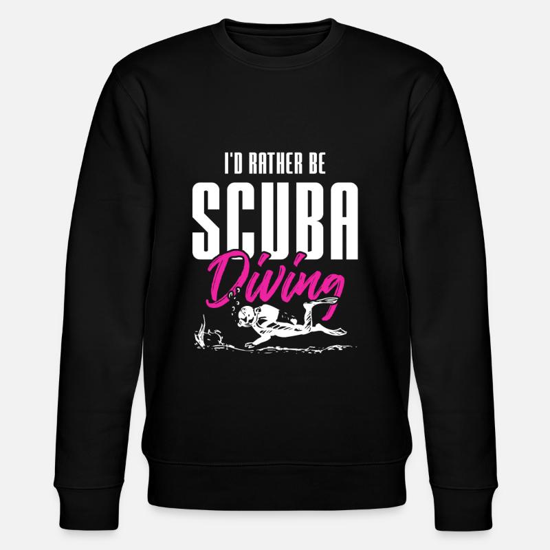 plongée sous-marine - Sweat bio CHANGER Stanley/Stella Unisexe - noir