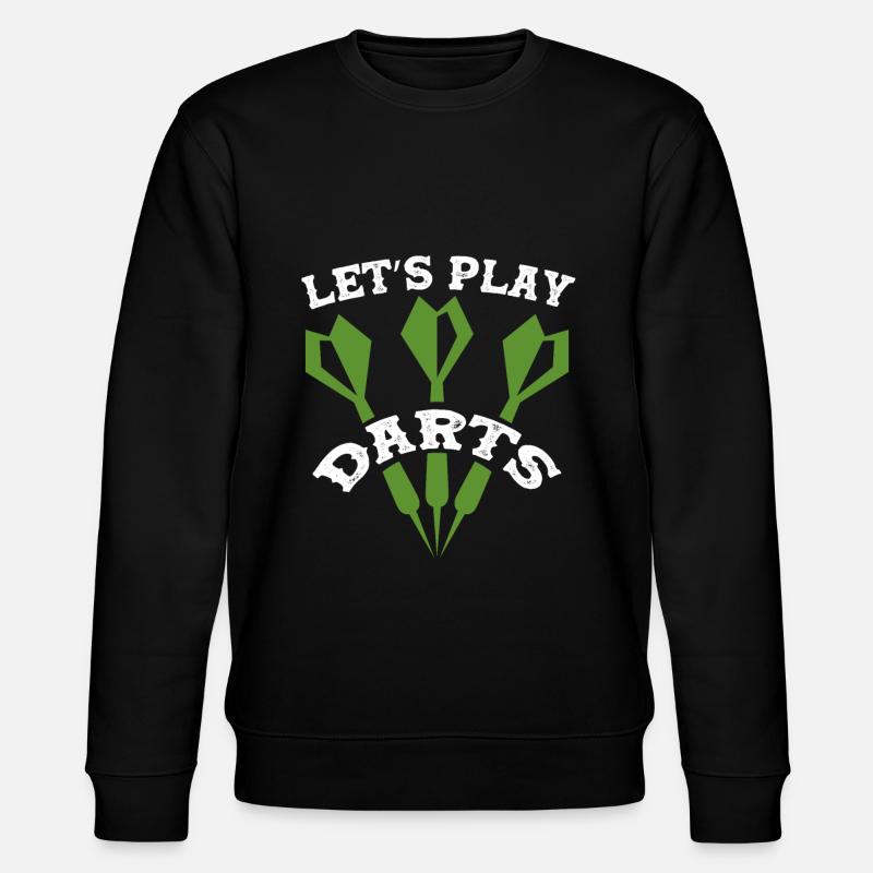 dart player - Stanley/Stella Unisex Bio-Sweatshirt CHANGER  - Schwarz