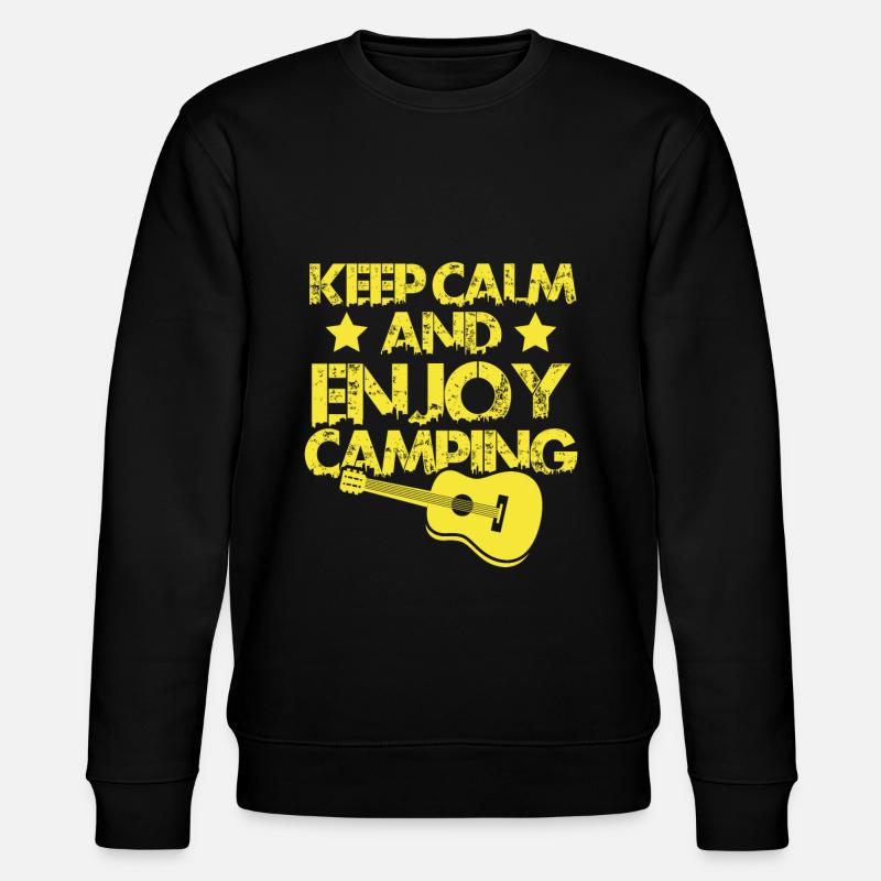 garder le camping calme - Sweat bio CHANGER Stanley/Stella Unisexe - noir