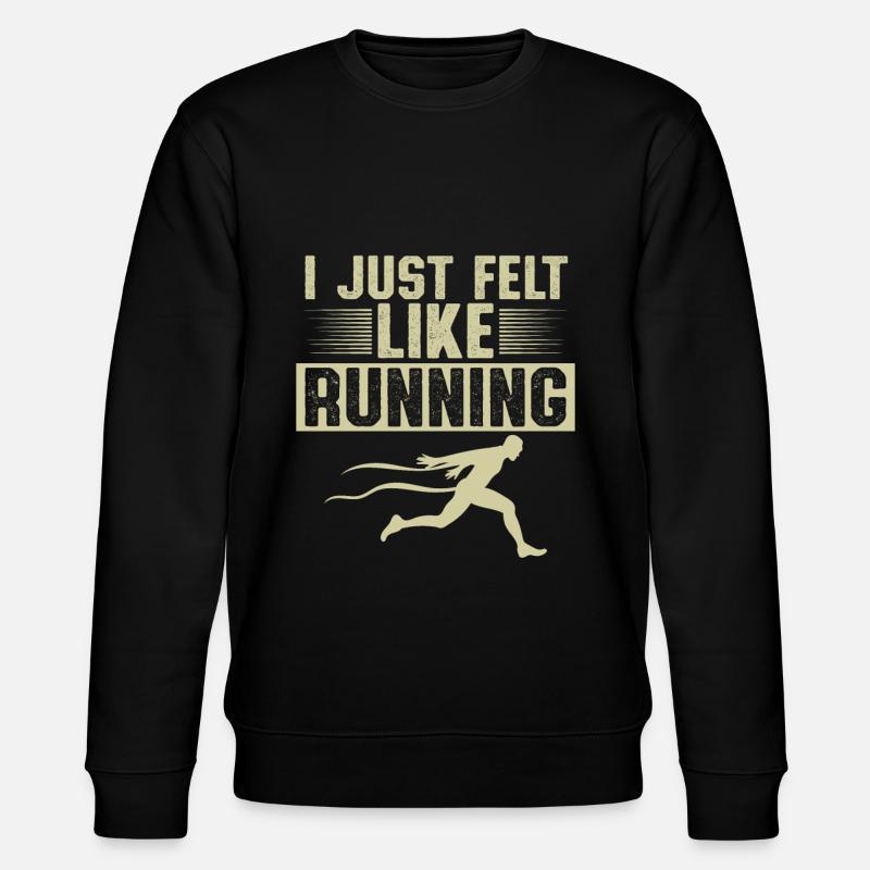 slogan de course - Sweat bio CHANGER Stanley/Stella Unisexe - noir