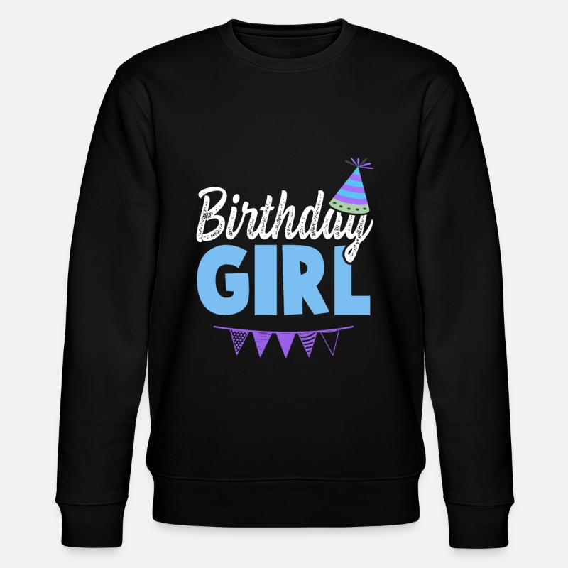 fille fille anniversaire - Sweat bio CHANGER Stanley/Stella Unisexe - noir