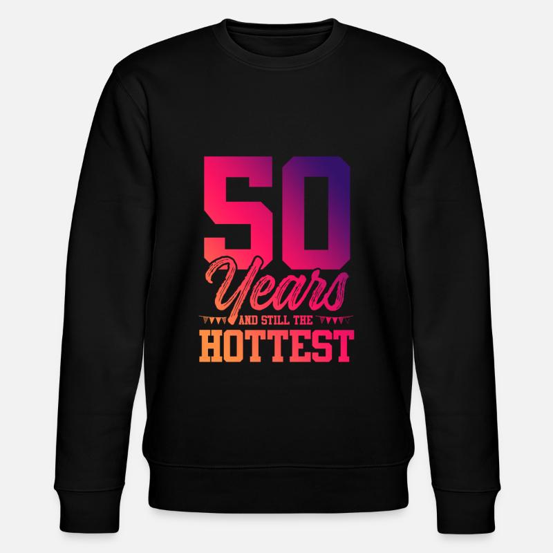 50e anniversaire - Sweat bio CHANGER Stanley/Stella Unisexe - noir