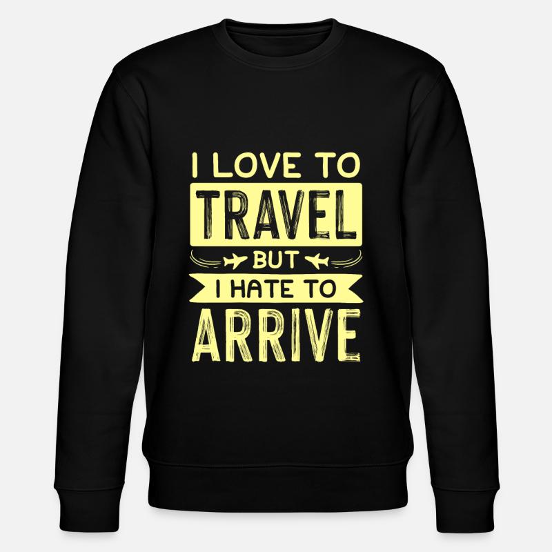 Voyages vacances - Sweat bio CHANGER Stanley/Stella Unisexe - noir