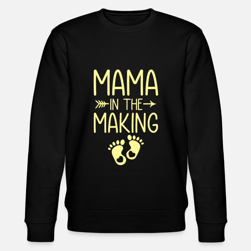 maman bébé - Sweat bio CHANGER Stanley/Stella Unisexe - noir