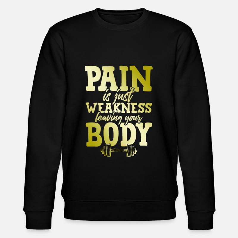 everything is possible with God - Stanley/Stella CHANGER Unisex Organic Sweatshirt - black