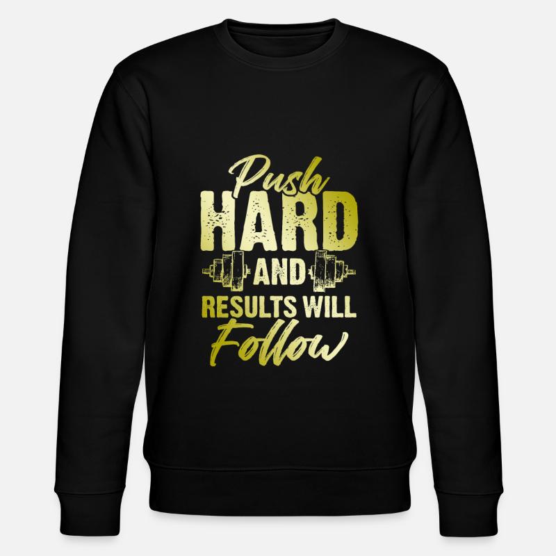 suche gott bibel - Stanley/Stella Unisex Bio-Sweatshirt CHANGER  - Schwarz