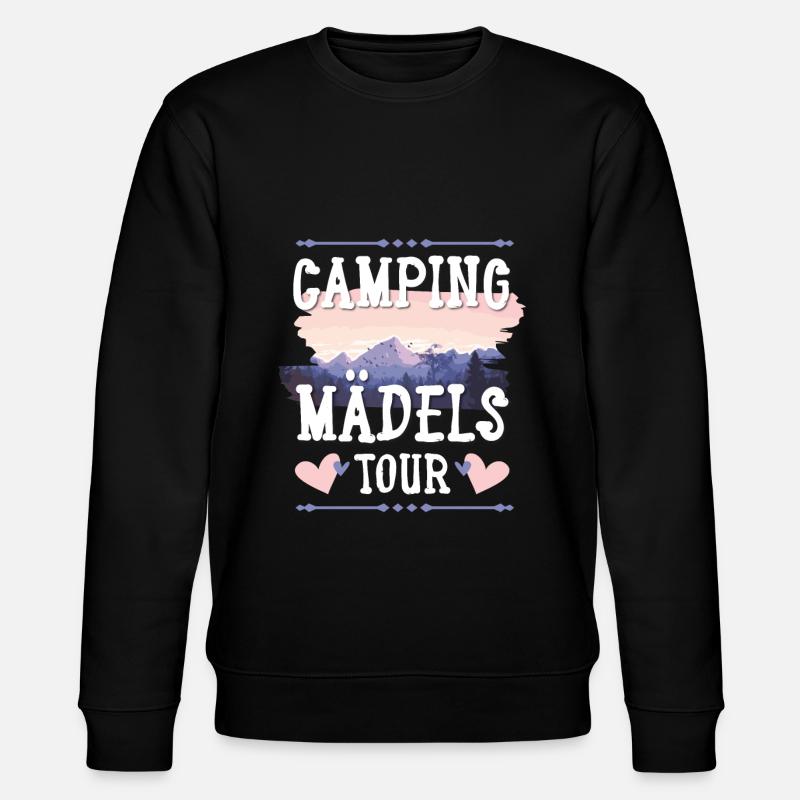 Camping Mädels Tour - Stanley/Stella Unisex Bio-Sweatshirt CHANGER - Schwarz