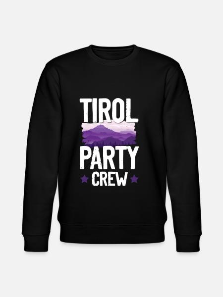 Tirol Party Crew - Stanley/Stella CHANGER Unisex Organic Sweatshirt - black