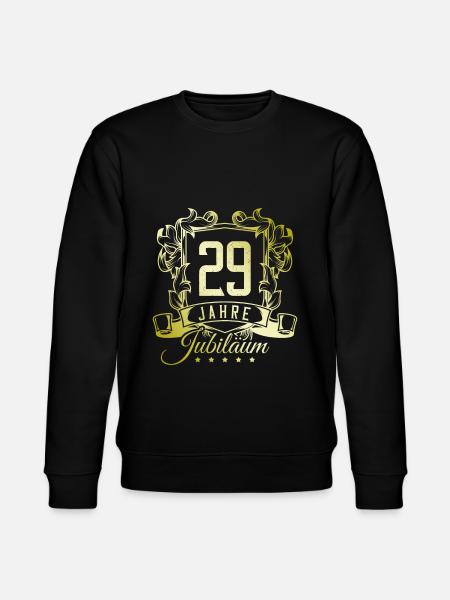 29 Zahl wappen - Stanley/Stella Unisex Bio-Sweatshirt CHANGER - Schwarz